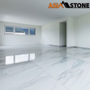 Lát nền đá trắng ý